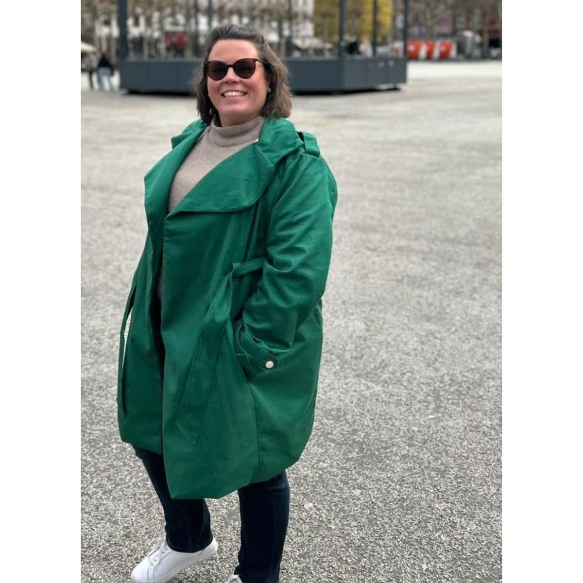 Mantel Coquille (Trenchcoat) genäht von @claireein