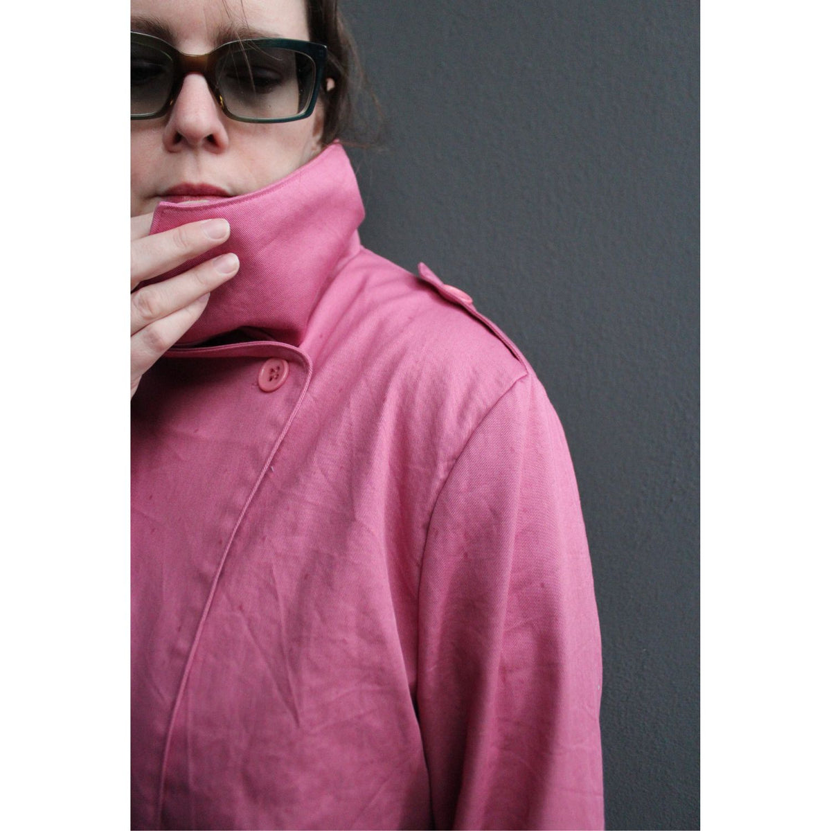 Mantel Coquille (Trenchcoat) genäht von @nemone_loves_to_sew