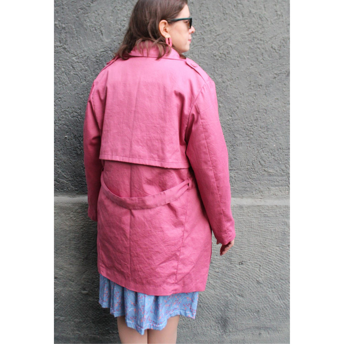 Mantel Coquille (Trenchcoat) genäht von @nemone_loves_to_sew