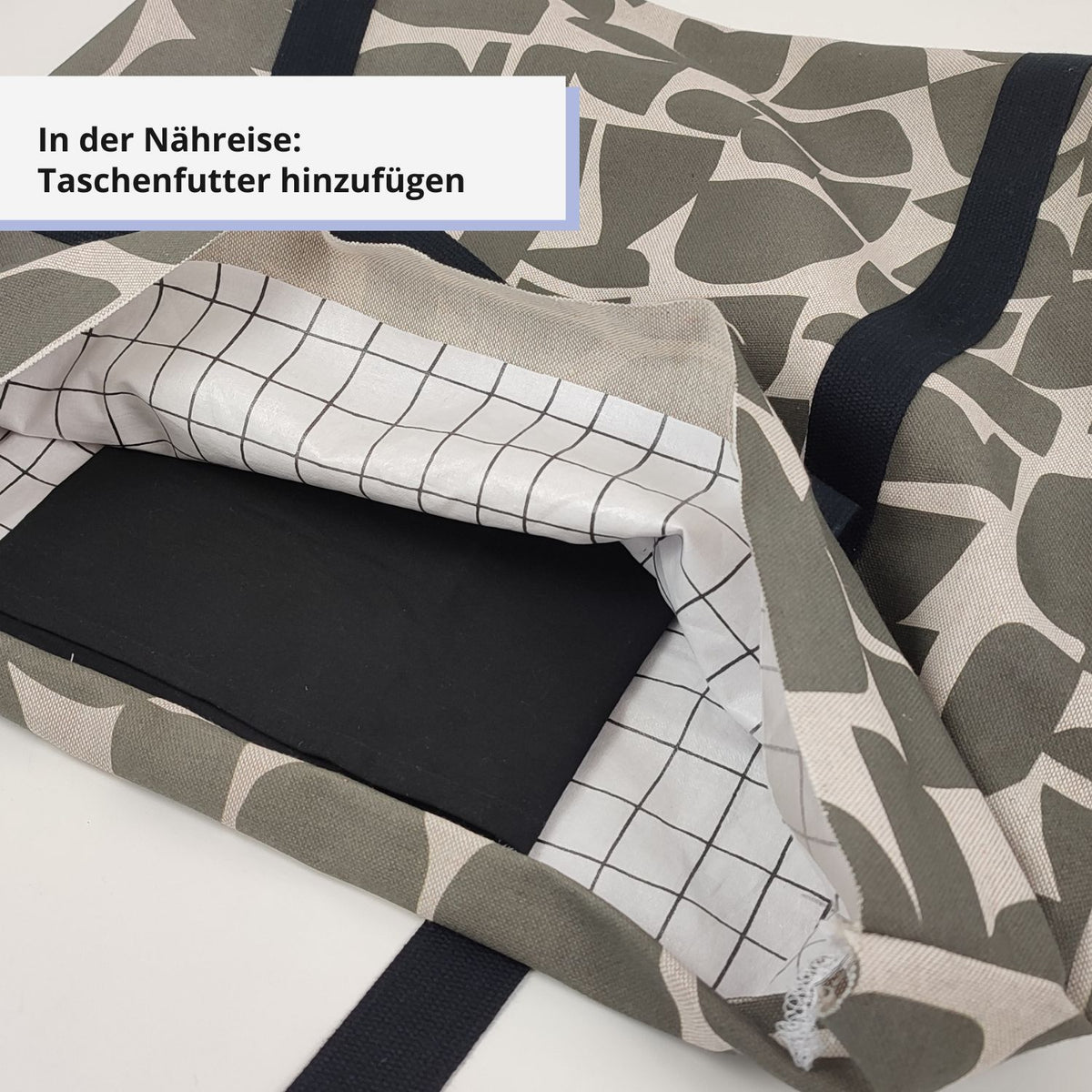 Nähreise: Futter hinzufügen