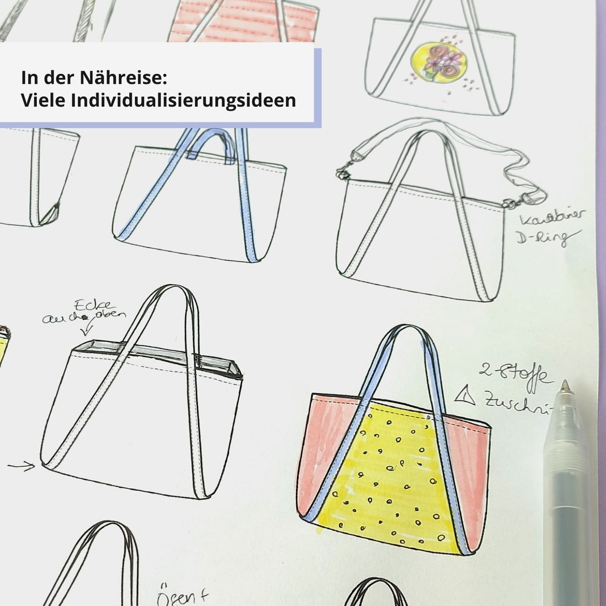 Nähreise: Viele Individualisierungsideen