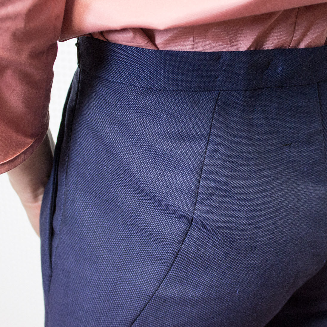 Schnittmuster Hose Luise: Detail hinten