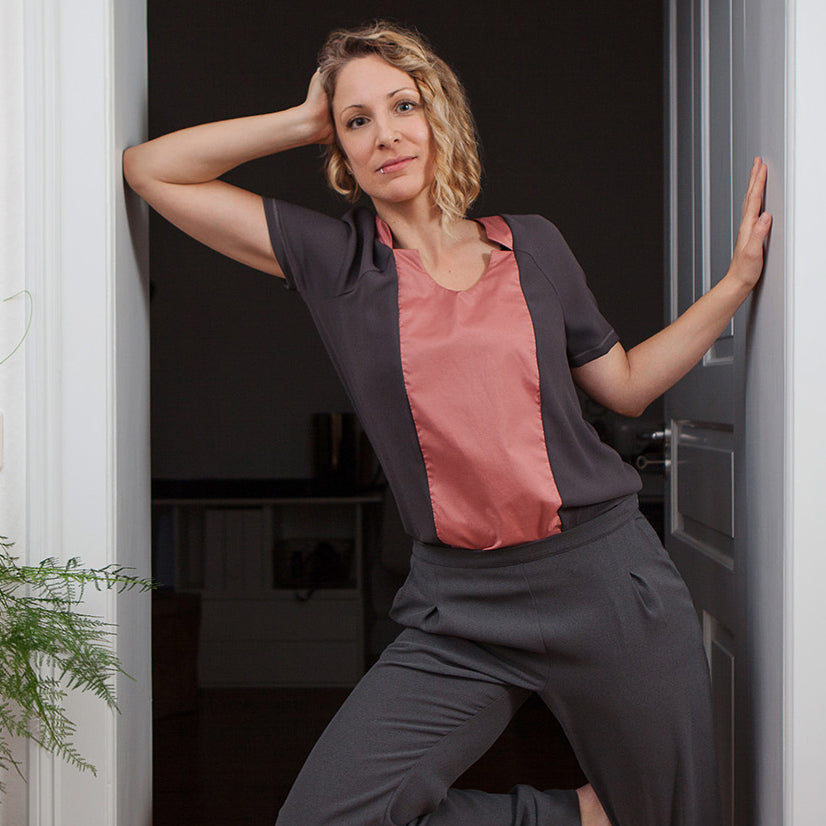 Schnittmuster Oberteil Fam mit Hose Luise