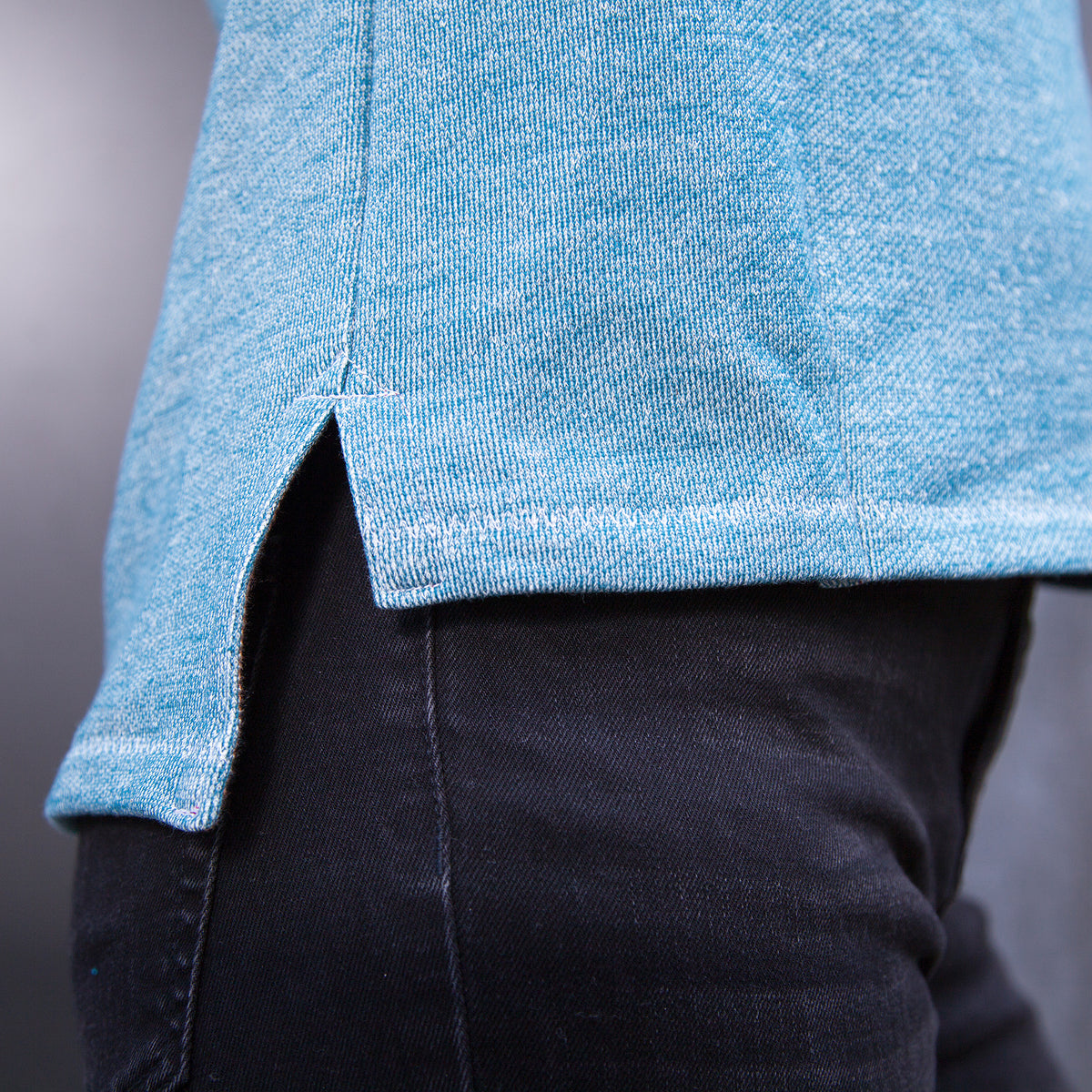 Schnittmuster Shirt Matice: Detail Seitenschlitze