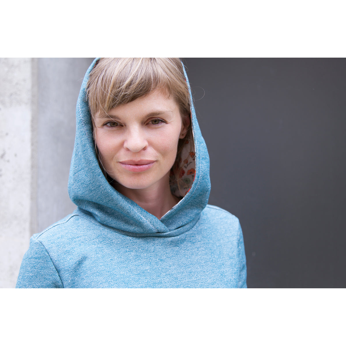 Schnittmuster Shirt Matice: Detail Kapuze