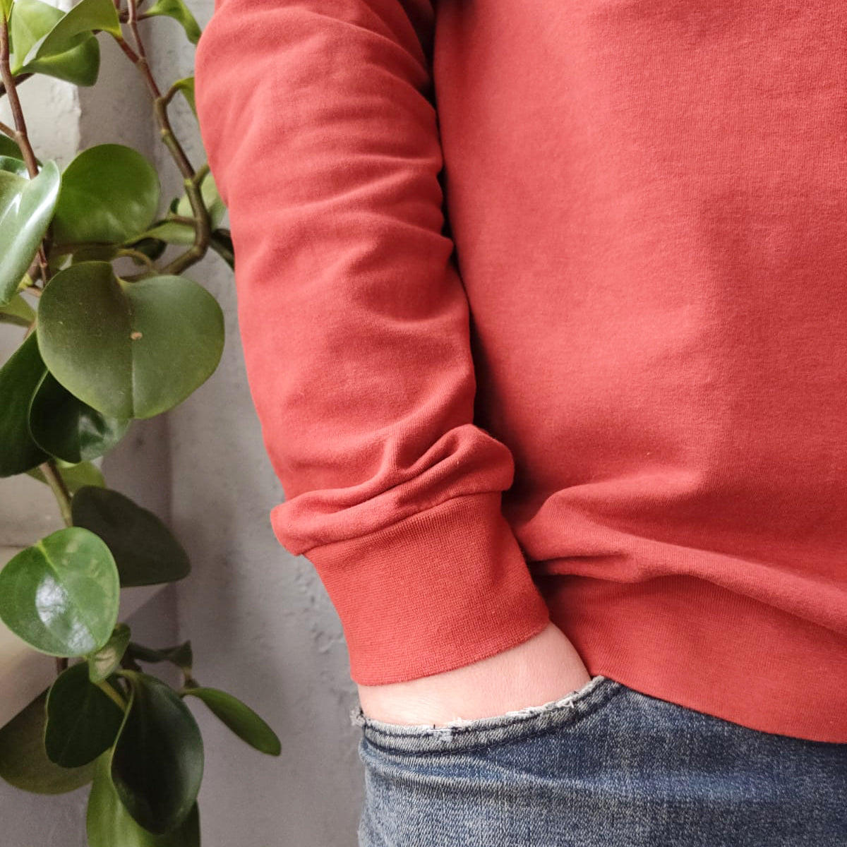 Basic-Shirt für Männer: Detail