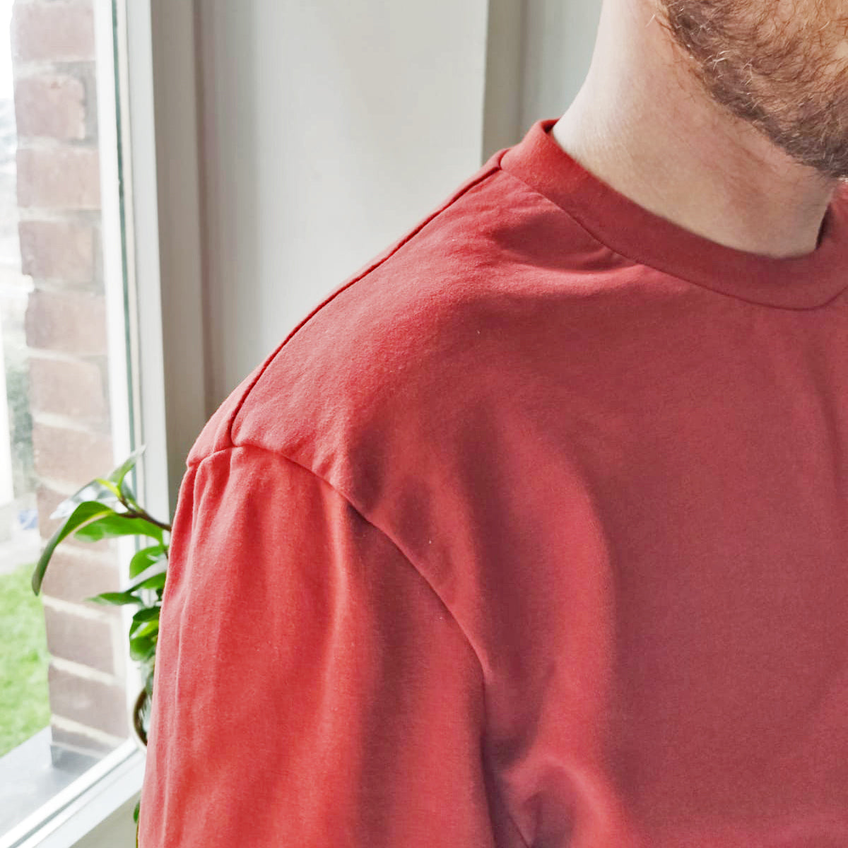 Basic-Shirt für Männer: Detail