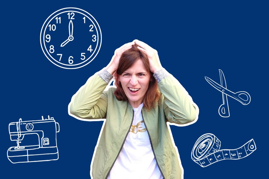7 Gründe, weshalb du zu wenig Zeit zum Nähen hast
