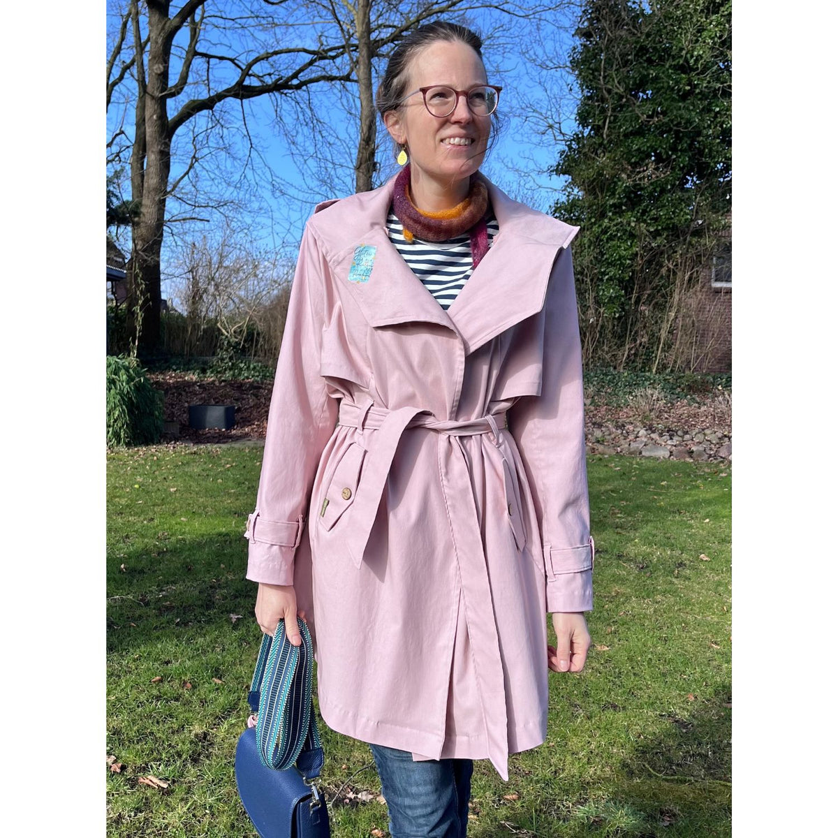 Mantel Coquille (Trenchcoat) genäht von @kreamino