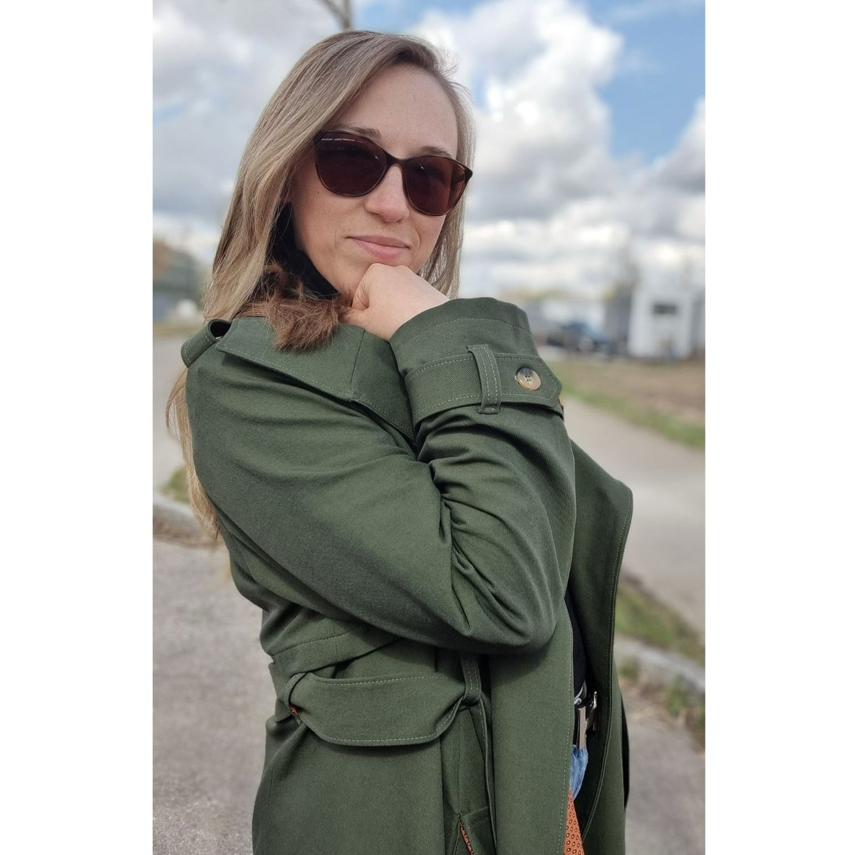 Mantel Coquille (Trenchcoat) genäht von @simplyseam