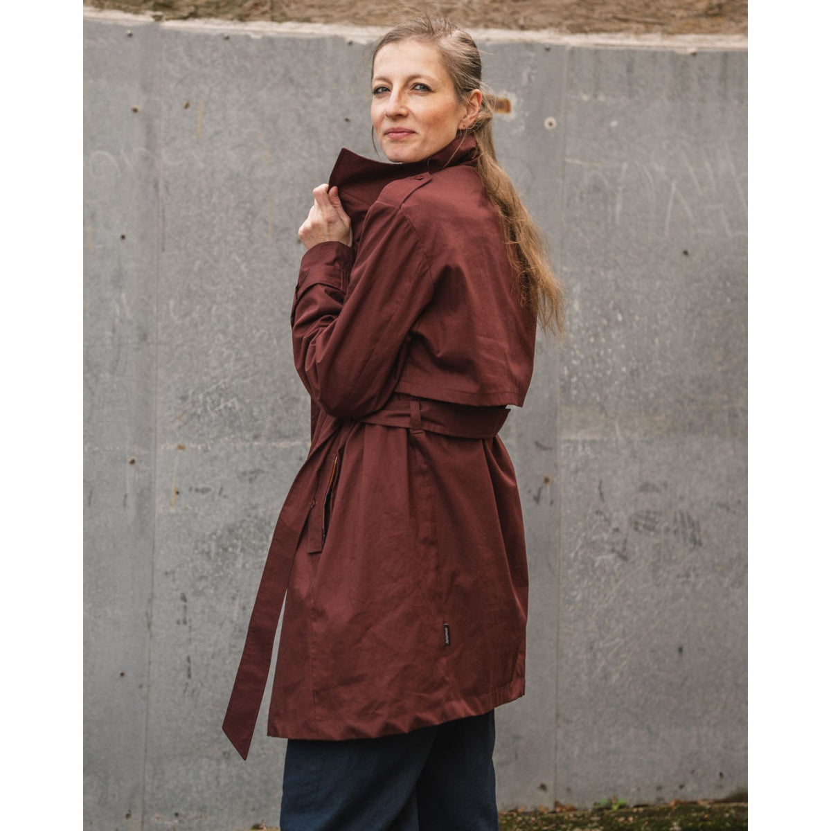 Mantel Coquille (Trenchcoat) genäht von @jule_imaginative