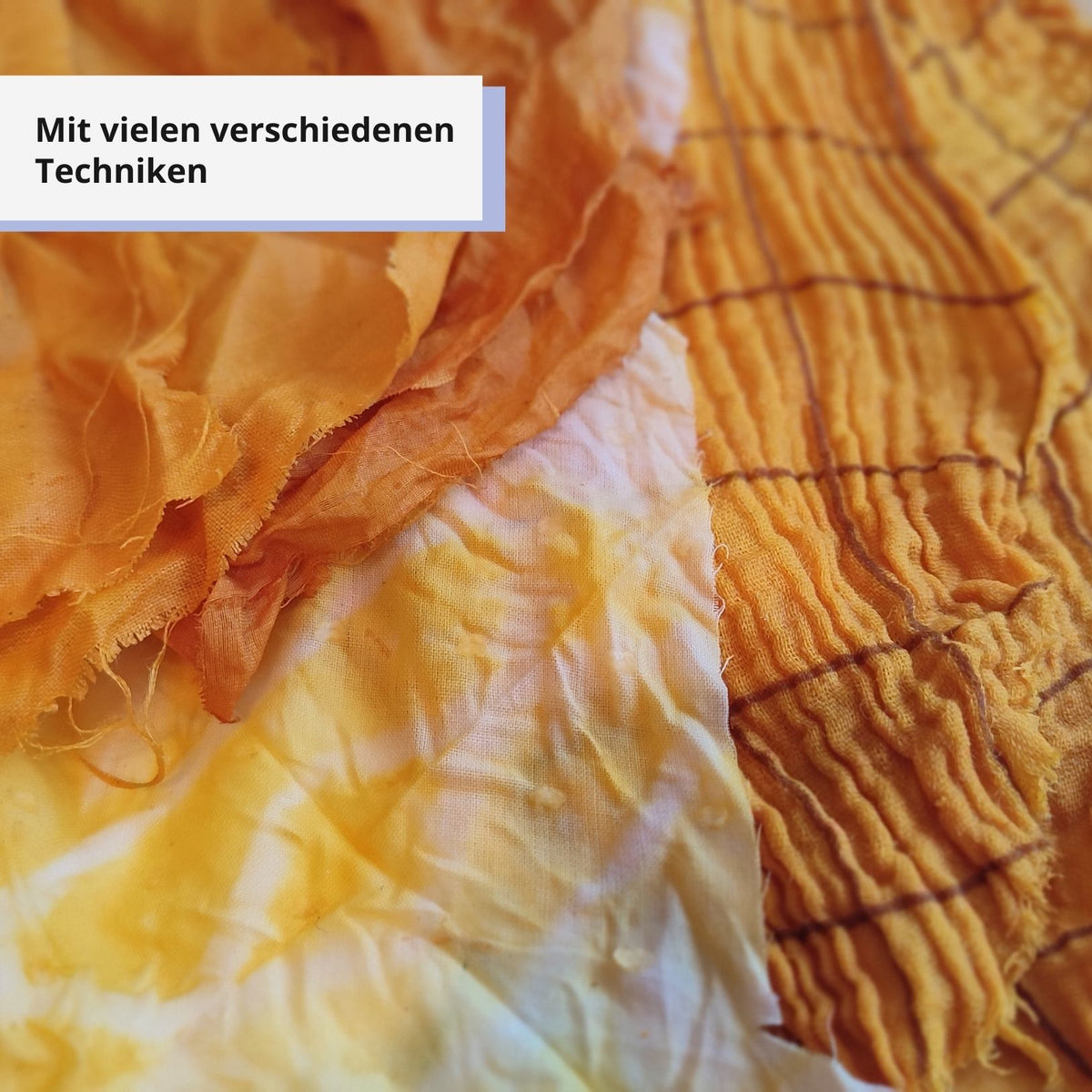 Onlinekurs &quot;Stoffe färben&quot;