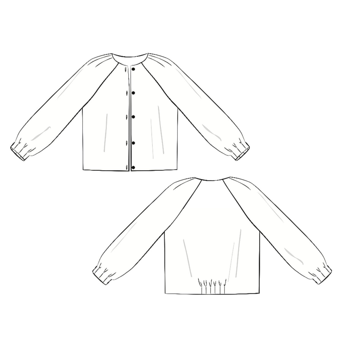 Schnittmuster Ebook Strickjacke CLÉO