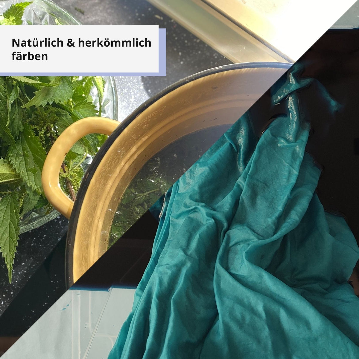 Onlinekurs &quot;Stoffe färben&quot;