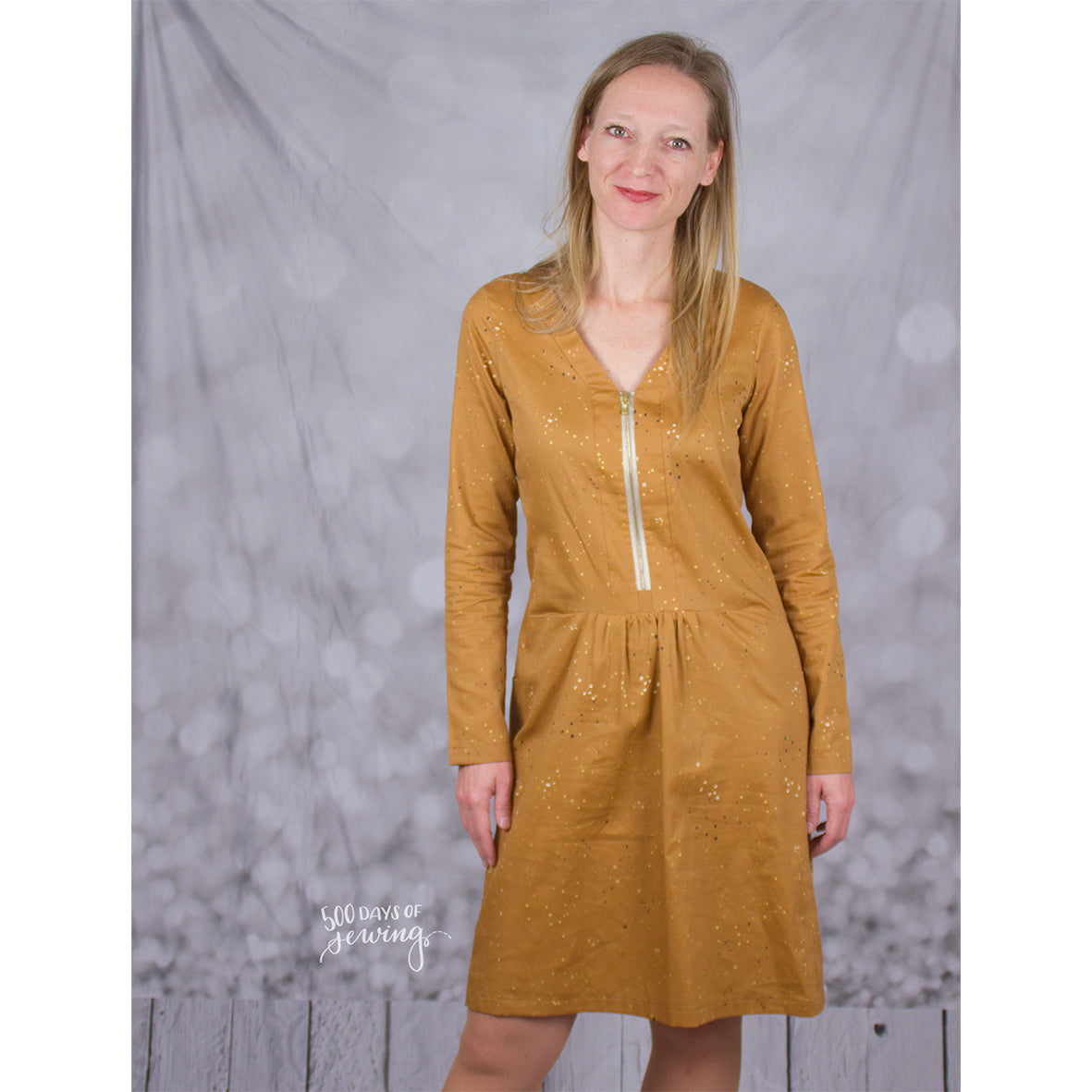 Schnittmuster Kleid Laura genäht von @500_days_of_sewing